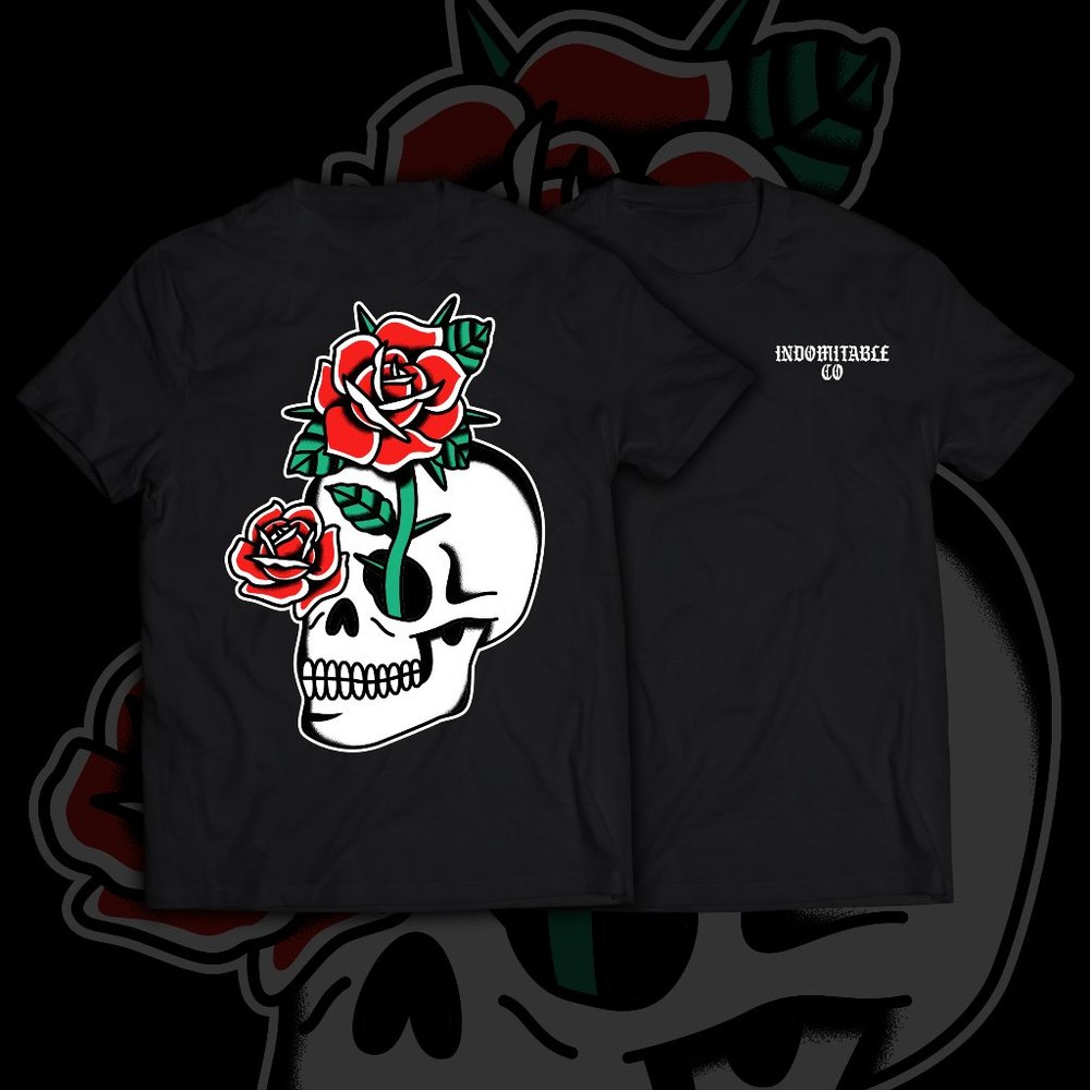 Skull & Rose tshirt